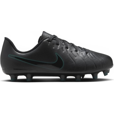 Nike Юношески футболни бутонки Nike Tiempo Legend 10 Club Junior Firm Ground Football Boots - Black/Green