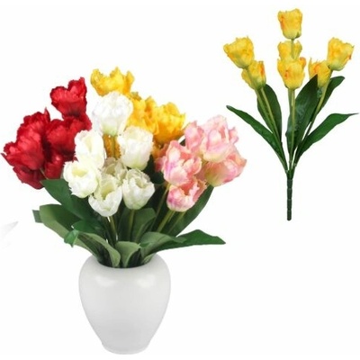 Umelá kytica tulipány žlté 45 cm