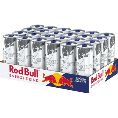 Redbull Red The White Edition Kokos a Borůvka 24 x 250 ml