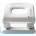 Tetis Metal hole punch blue 40 sheets SENSO-12