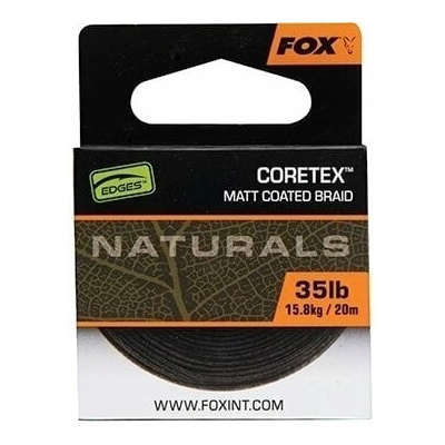 FOX Edges Naturals Coretex 20 m 35 lbs-15, 8 kg Плетена линия (CAC817)