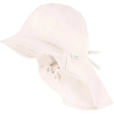 maximo Детска шапка с козирка maximo Kid's Mini Girl Flapper with Bow Cap - Wollweiß - размер 55 cm (904-0113-0215)