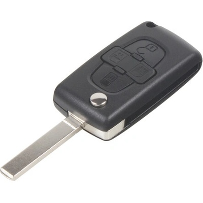 Náhradní obal klíče pro Citroen, 4-tlačítkový, 48CT102