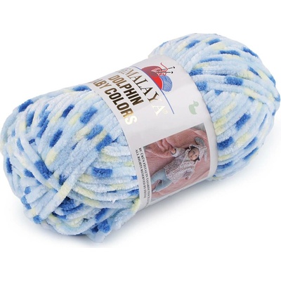 Pletací žinylková příze Dolphin Baby Colors 100 g Varianta: 7 (80403) modrá pomněnková modrá, Balení: 1 ks 51771/128026/241398