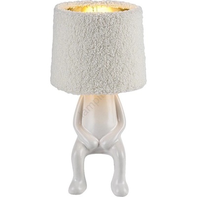 Rábalux 74218 - Настолна лампа SMURFY 1xE14/40W/230V бял (RL74218)