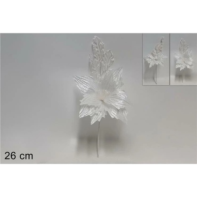 MAKRO Kvet zápich 26cm biely