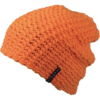 Myrtle Beach háčkovaná čepice MB7941 Oranžová