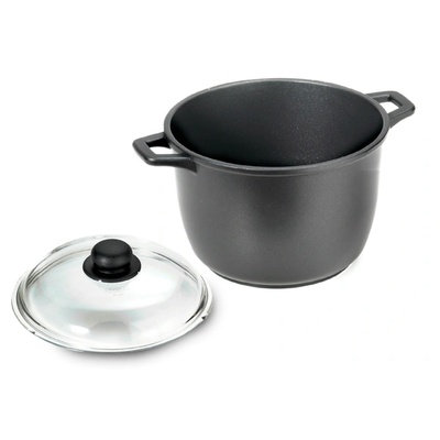 Antik Ars ИТ-21.24 Тенджера дълбока 24х17см 6л С КАПАК (014422)