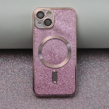 CPA Mag Glitter Chrome Apple iPhone 15 růžové