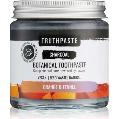 Truthpaste Charcoal přírodní Fennel & Orange 100 ml