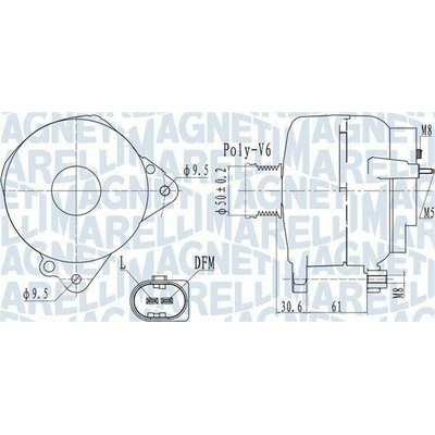 Generátor MAGNETI MARELLI 063732118010