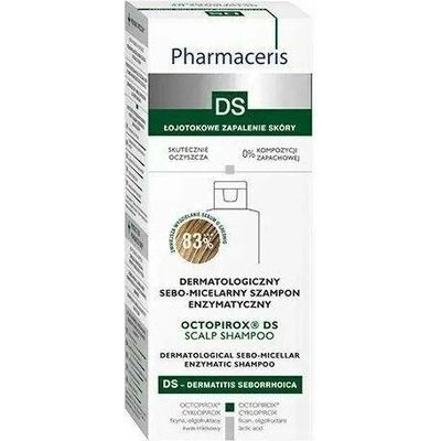 Pharmaceris DS octopirox enzymatický šampon proti lupům a seboree 125 ml
