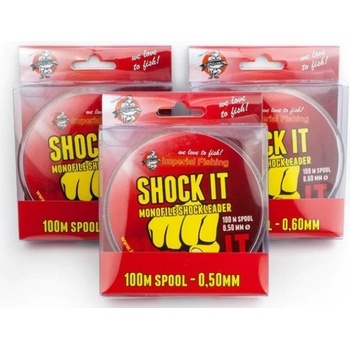 IMPERIAL BAITS Shock'it Super Shockleader Mono 100 m 0,50 mm