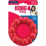 KONG Dog Ring S/M - Кучешка играчка за дъвчене - гумен пръстен 8.5 см. червен