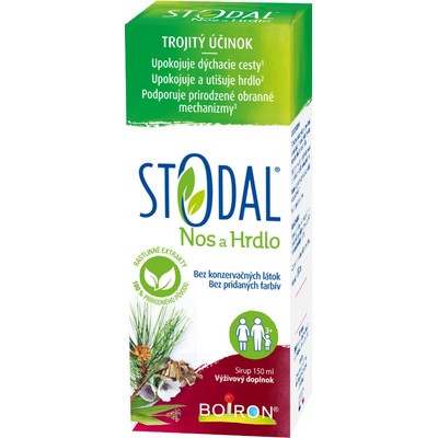 Stodal Nos a hrdlo 150 ml sirup