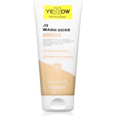 Yellow Color Mask Възстановяваща цветна маска цвят . 13 Warm Beige 200ml