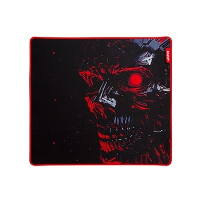 Podložka pod myš, Noob L, herná, čierno-červená, 450 x 400 x 3 mm, Marvo