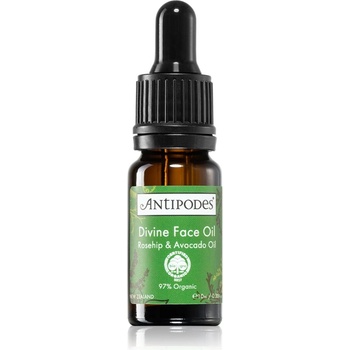 Antipodes Divine Face Oil Rosehip & Avocado Oil защитен серум против първите признаци на стареене на кожата 10ml