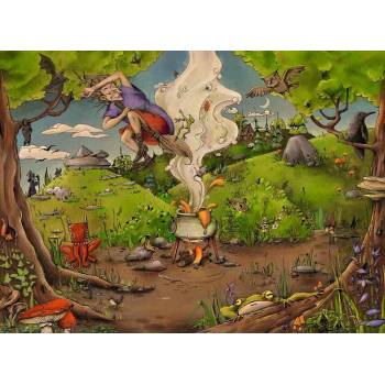Ravensburger - Puzzle Witch - 500 piese