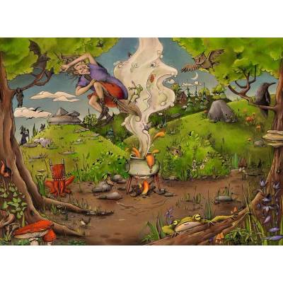Ravensburger - Puzzle Witch - 500 piese