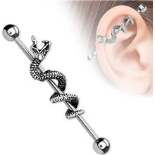 Piercingate Industrial piercing had PIN00053 stříbrná