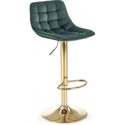 Halmar H120 tmavě zelená / zlatá