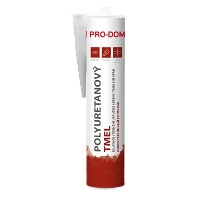 Pro-Doma Tmel Polyuretan PU 50 FC 300 ml šedá
