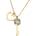 HARAHU Колие Heart Key - Златна KP21068