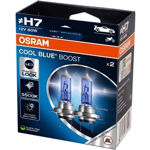 OSRAM cool blue boost 2hb h7 80w 5500k