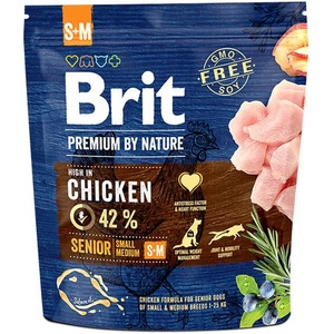 Brit Premium by Nature Senior Small Medium Chicken 1 kg