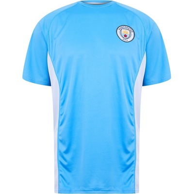 Source Lab Тениска Source Lab SourceLab Manchester City Poly T-shirt Adults - Blue