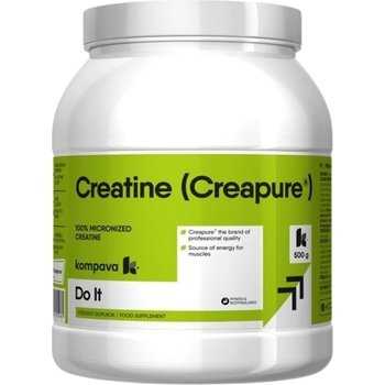 Kompava Creatine Monohydrate Creapure® [500 грама] Неовкусен