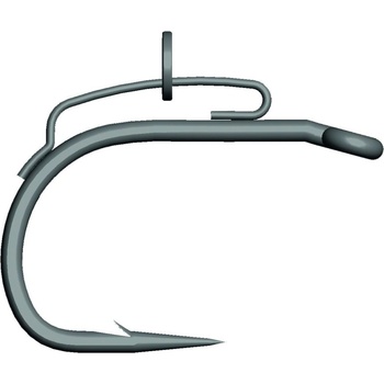 Mustad BBS Wide Gap-Micro Barb titan vel.6 5 ks