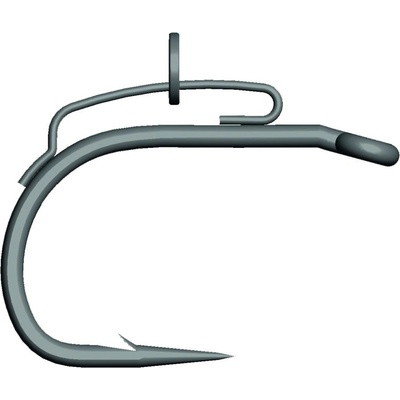 Mustad BBS Wide Gap-Micro Barb titan vel.6 5 ks