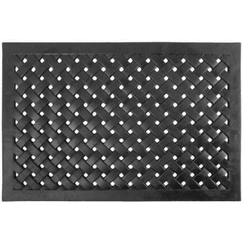 ESSCHERT DESIGN BEST FOR BOOTS s výpletem obdelníková černá 76 x 45,5 cm