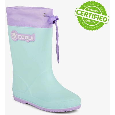 Coqui Rainy Collar Fur Lt. mint/Lt. lila