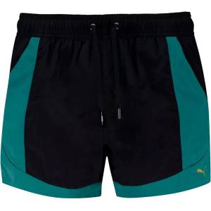 PUMA Бански гащета Puma 701237073 swimming shorts - Black (Black / Emerald Green)