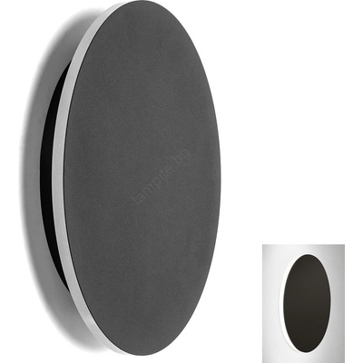 Aigostar - LED аплик LED/12W/230V 6500K 25 см черен (AI0566)