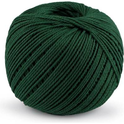 Bavlněná příze macrame Ø2 mm rozčesávací Varianta: 13 zelená tmavá, Balení: 1 ks 59025/151191/272321