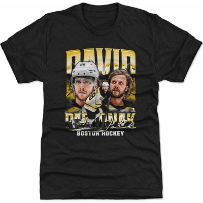 Boston Bruins NHL David Pastrnak #88 Vintage WHT 500 Level
