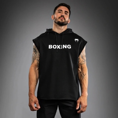 VENUM Суичър Venum Boxing VT Sleeveless Hoodie - Black/White - XL