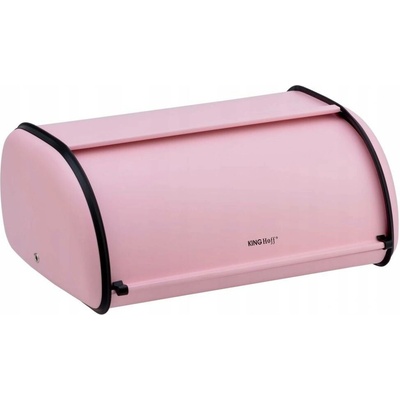 Malý ocelový chlebník 36 cm KINGHOFF KH-1756 Růžový