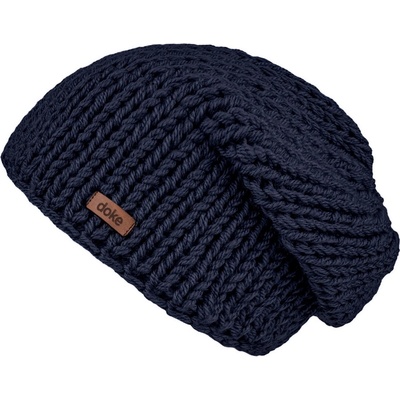 Doke Pletená čiapka dark blue