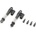 Axial Заден амортисьор Axial, пружина 0.4mm (2): SCX24 Jeep JT Gladiator