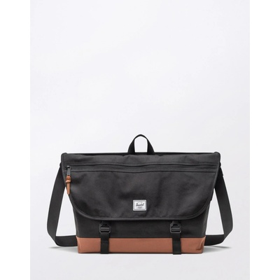 Herschel Supply Cove messenger Black/Saddle Brown