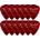 Fender 351 Shape Classic Celluloids 12 Red Moto Перце за китара (1980351909)