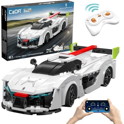 Programovatelná RC stavebnice auta Pininfarina H2 Speed - 296 dílků IQ models - RC_326643 RTR 1:20