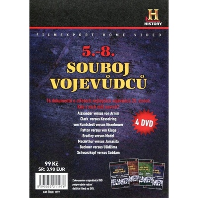 Souboj vojevůdců 5-8 DVD