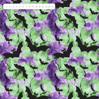 Netopýří mlha fialovo-zelená úplet by MIMI [supreme]