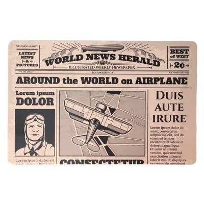 Horecano HORECANO-Подложка за хранене AVIATION NEWS 43, 5 x 28, 5 cm (PPCO-28065) (0124650)